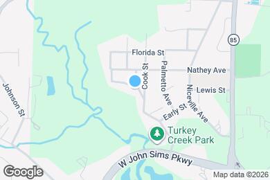 Map image of the property - 216 Walton Ave