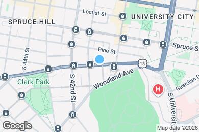 Map image of the property - 4004 Baltimore Ave