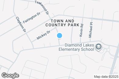 Map image of the property - 2505 Teakwood Dr