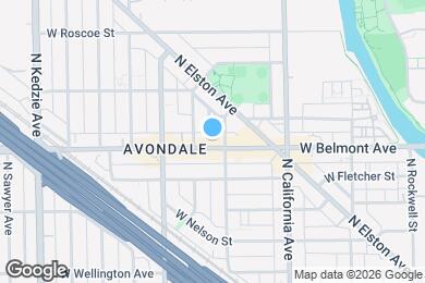 Map image of the property - 2902-2910 W Belmont