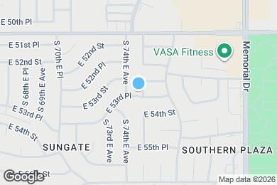Map image of the property - 7445 E 53rd Pl