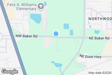 Map image of the property - 312 NW Baker Rd