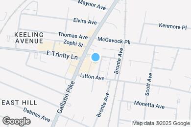 Map image of the property - 2913 Davis Ave