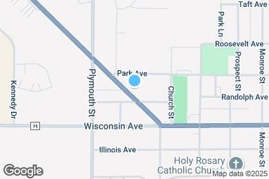 Map image of the property - 2104 Calumet Dr