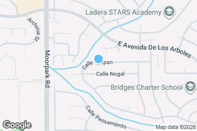 Map image of the property - 639 Calle Tulipan