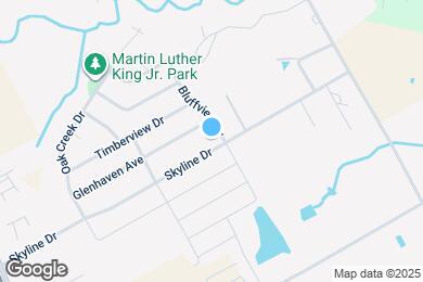 Map image of the property - 1153 Skyline Dr