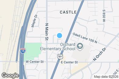 Map image of the property - 140 N Bamberger Rd E