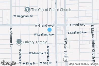 Map image of the property - 1204 N Church St