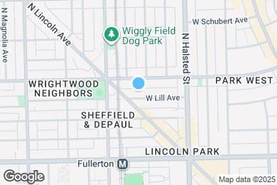 Map image of the property - 878 W Lill Ave