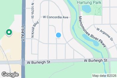 Map image of the property - 3212 N 104th St