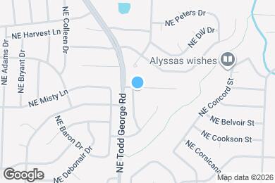 Map image of the property - 1811 NE McKee Ln