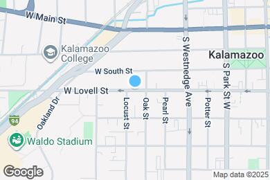 Map image of the property - 714 W Lovell St