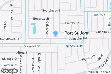 Map image of the property - 4400 Delespine Rd