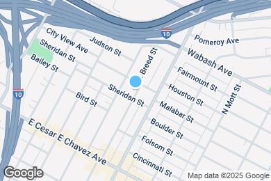 Map image of the property - 515 N Breed St