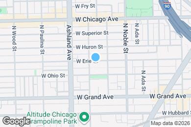 Map image of the property - 1471 W Erie St