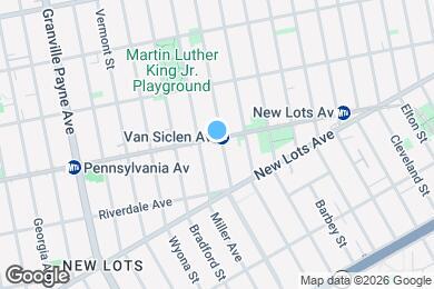 Map image of the property - VAN SICLEN AVENUE