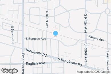 Map image of the property - 5330 E Burgess Ave