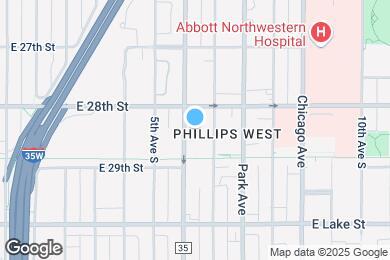 Map image of the property - 2821 Portland Ave