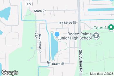 Map image of the property - 12708 Rio Nueces Ln