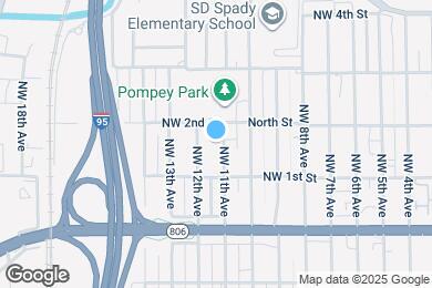 Map image of the property - 132 NW 11th Ave