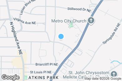 Map image of the property - 1212 Virginia Ave. NE