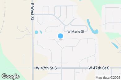 Map image of the property - 3520 W 45th St S