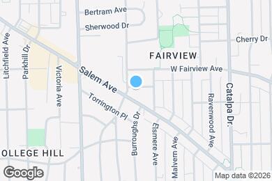 Map image of the property - 1328 Wakefield Ave