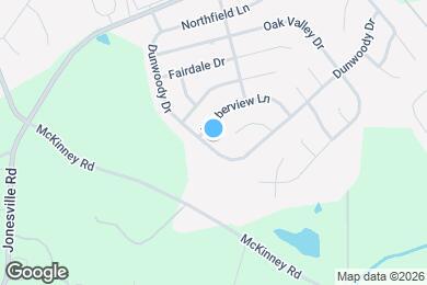 Map image of the property - 503 Dunwoody Dr