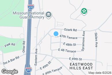 Map image of the property - 7611 E 47th Terrace