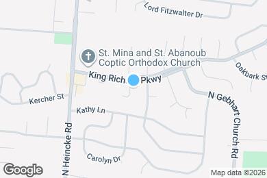 Map image of the property - 728 Red Deer Ln