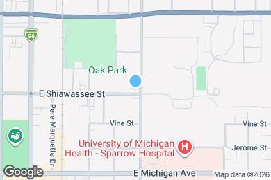 Map image of the property - 401 N Pennsylvania Ave