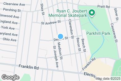 Map image of the property - 293 Madison St