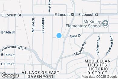 Map image of the property - 2319 East St