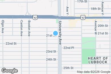 Map image of the property - 2507 21st St