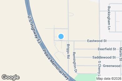 Map image of the property - 1201 Eastwood St