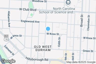 Map image of the property - 2208 W Knox St