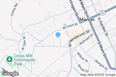 Map image of the property - 60 Pulliam St