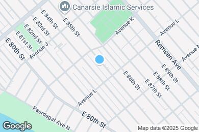 Map image of the property - 1146 E 85th St