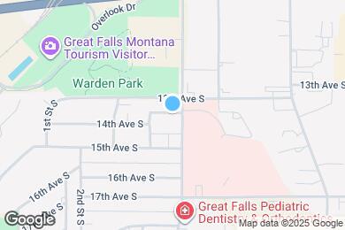 Map image of the property - 326 14th Ave S