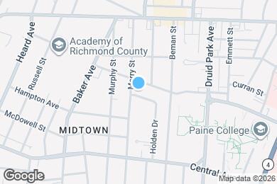 Map image of the property - 1202 Holden Dr