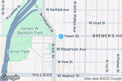 Map image of the property - 1945 N Dr William Finlayson St