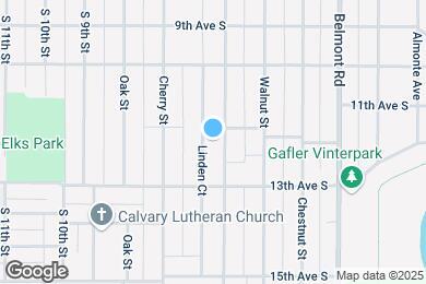 Map image of the property - 1200 Cottonwood St
