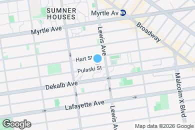 Map image of the property - Room in Shared 3 bed/1 bath home in Bedford-Stuyvesant