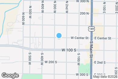 Map image of the property - 255 W Center St