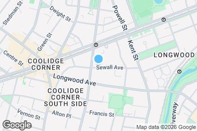Map image of the property - 102 Sewall Ave