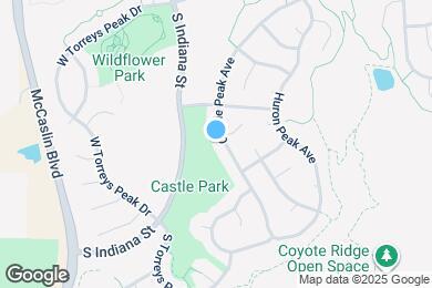 Map image of the property - 3465 Castle Peak Ave