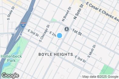 Map image of the property - 2322 1/2 E 2nd St