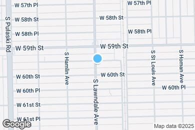 Map image of the property - 3657 W 59th Pl