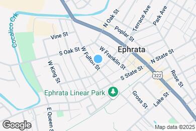 Map image of the property - 107 W Fulton St