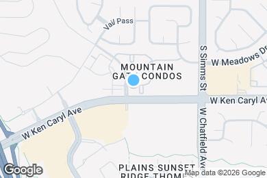 Map image of the property - 7498 S Alkire St